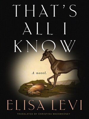 cover image of That's All I Know